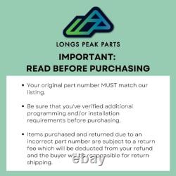 2010 2011 Mazda 3 Pompe de frein ABS avec module de contrôle BFB4-437AZ-B