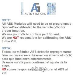 2013 DODGE RAM 1500 Module de pompe de frein antiblocage ABS Assemblage OEM authentique