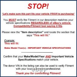 2014 Honda CRV Pompe d'Actionneur de Frein Anti-Blocage ABS OEM 103K Miles LKQ411000849