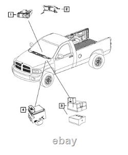 Ensemble de pièces d'assemblage de système de freinage ABS pour RAM PICKUP DODGE 2500 3500 de 2017 L61010 C