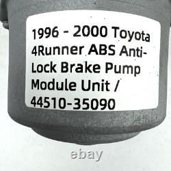 MODULE DE POMPE DE FREIN ANTI-BLOCAGE ABS TOYOTA 4RUNNER REFABRIQUÉ 1996-2000 4451035090