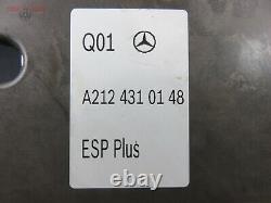 Mercedes Benz E350 Abs Pompe De Frein Antiblocage Oem 14 16 A2124310148 Rwd W212