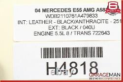 Mercedes W211 E320 Sl500 Abc Brake Anti Lock Pompe Hydraulique Abs 0094312612 Oem