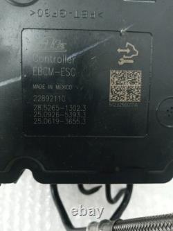 Module ABS antiblocage Cadillac SRX 2012 22892110 pompe 22890292