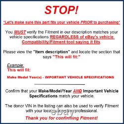 Pompe d'actionneur de frein ABS anti-blocage Murano 2018 OEM 61K miles LKQ387773636