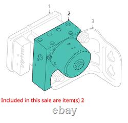 Pompe d'actionneur de frein antiblocage ABS de voyage 2017 OEM 120 000 miles LKQ445929242