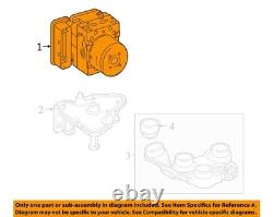 Pompe d'activateur de frein ABS à verrouillage anti-blocage C-Class 2015 OEM 126K miles LKQ439661649