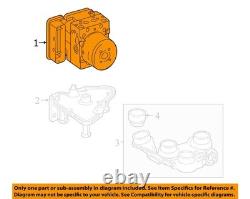 Pompe d'activateur de frein ABS à verrouillage anti-blocage C-Class 2015 OEM 126K miles LKQ439661649