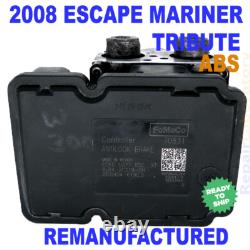 ReBuilt ? Pompe de frein ABS Anti-blocage 8L84-2C346-CJ pour Escape, Mariner, Tribute 2008