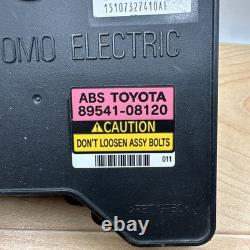 Toyota Sienna 2007-2008 module ABS antiblocage 89541-08120 OEM